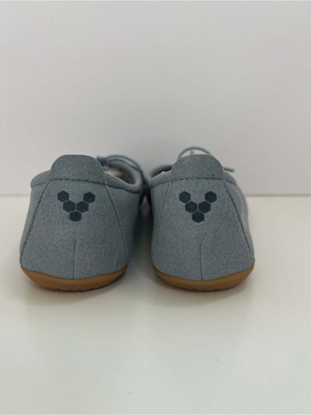 ReVivo barefoot Light Blue Women's Ballet Flats with Bow Jing Jing never worn - Picture 10 of 16